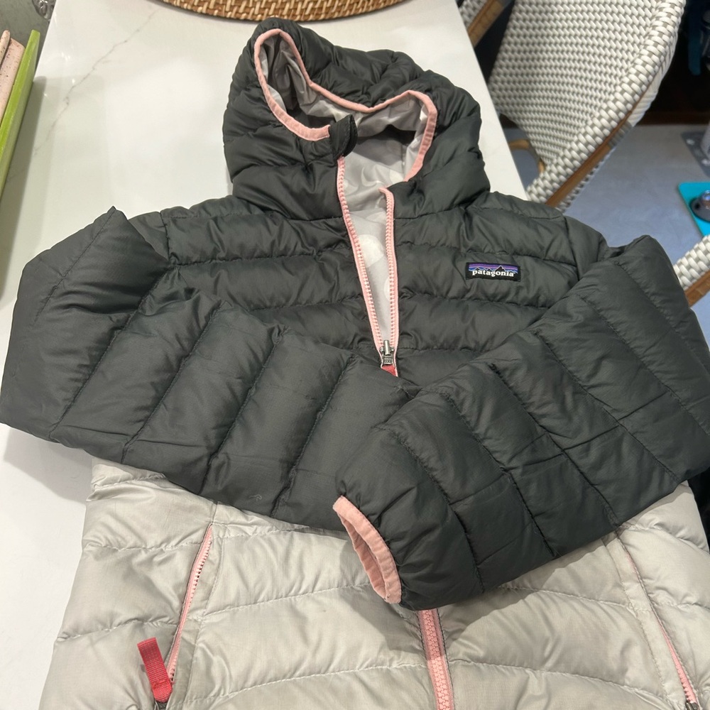 Patagonia kids hi loft jacket with hood